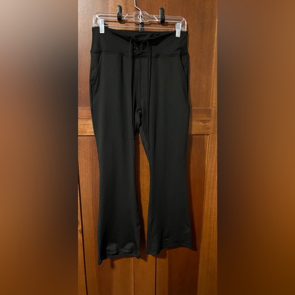 👚2/$15👚Black Lace Up Waist Pants - Picture 2 of 15